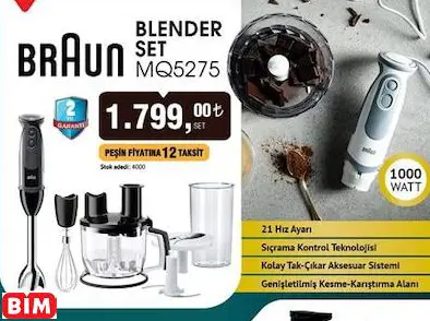 BRAUN BLENDER SET BRAUN BLENDER SET
